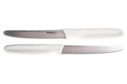 Set de 2 couteaux de cuisine universels Homey's Mölti VITT lame crantée 11cm