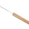 Set de 2 couteaux d'office Deejo Office Art Déco manche en bois d'olivier et bois corail 9cm