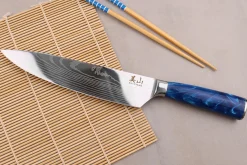Set de 3 couteaux Kutoyama Blue Wave chef + universel + office