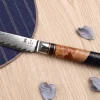 Set de 2 couteaux Kutoyama Damas nid d'abeille chef + office
