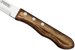 Set de 12 couteaux à steak Tramontina Jumbo lame 13cm manche marron