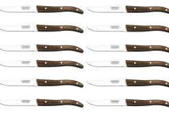 Set de 12 couteaux à steak Tramontina French lame micro dentelée
