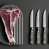 Set de 4 couteaux à steak Wusthof Classic Colour Velvet Oyster forgés lame 12cm