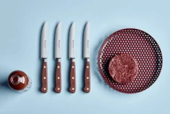 Set de 4 couteaux à steak Wusthof Classic Colour Tasty Sumac forgés lame 12cm