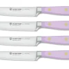 Set de 4 couteaux à steak Wusthof Classic Colour Purple Yam forgé lame 12cm