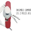 Set de couverts camping Herbertz inox avec étui