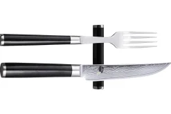 Set de couverts de table japonais KAI haut de gamme couteau + fourchette