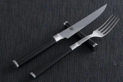 Set de couverts de table japonais KAI haut de gamme couteau + fourchette