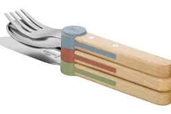 Set de couverts pour enfants Opinel Le Petit Gourmet coloris panaché