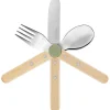 Set de couverts pour enfants Opinel Le Petit Gourmet coloris olive