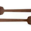 Set de 2 couverts à salade Continenta en bois de noyer 30,5cm