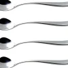 Set de 4 cuillères à glace cœur Alessi Big Love 17cm acier inox 18/10 design par Miriam Mirri