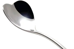Set de 4 cuillères à glace cœur Alessi Big Love 17cm acier inox 18/10 design par Miriam Mirri