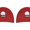 Set de cuisson Cristel Mutine amovible sauteuse 28cm + couvercle Platine + 2 anses framboise
