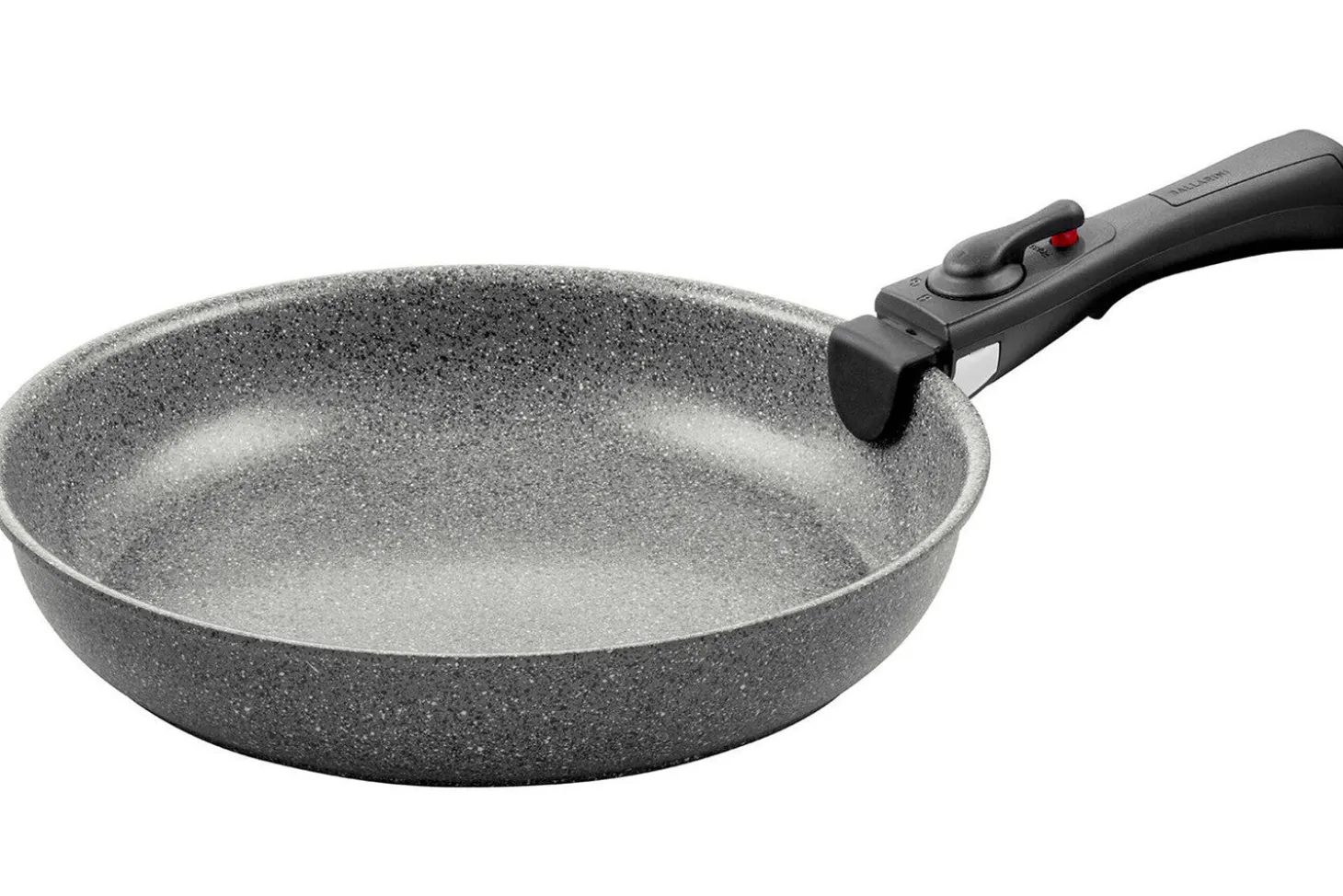 Set de cuisson 6 pièces Ballarini Torre 1 poêle 24cm + 1 poêle 28cm + 1 casserole 16cm + 3 poignées amovibles