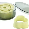 Set de 8 découpoirs professionnels polyglass forme trèfle unie