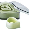 Set de 8 découpoirs professionnels polyglass forme goutte unie