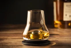 Set de dégustation whisky Peugeot Les Impitoyables verre 29cl + socle rafraîchissant