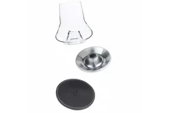 Set de dégustation whisky Peugeot Les Impitoyables verre 29cl + socle rafraîchissant