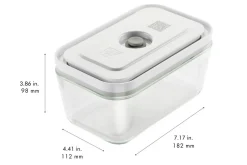 Set de démarrage Zwilling Fresh & Save 7 pièces S/M 1 pompe à vide + 2 boîtes en verre + 4 sacs
