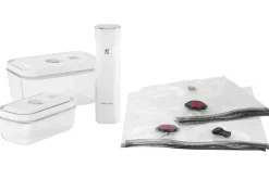 Set de démarrage Zwilling Fresh & Save 7 pièces S/M 1 pompe à vide + 2 boîtes en verre + 4 sacs