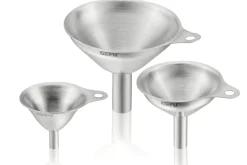 Set de 3 entonnoirs Gefu Versare mini en acier inoxydable
