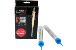 Set de 12 fontaines lumineuses Patisdécor Pro