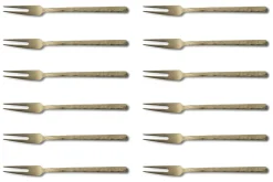 Set de 12 fourchettes de table Culter Kodai 2 dents 17,9cm
