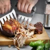 Set de 2 griffes à viande Gefu en acier inoxydable