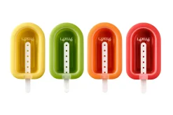 Set de 4 moules à glace Lékué en silicone 95ml - 4 couleurs