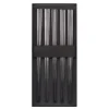 Set de 5 paires de baguettes chinoises en inox noir Kutoyama