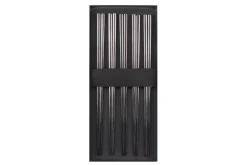 Set de 5 paires de baguettes chinoises en inox noir Kutoyama