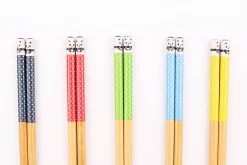 Set de 5 paires de baguettes chinoises en bambou Kutoyama - Modèle 8
