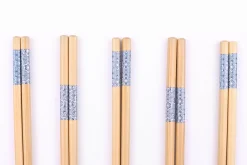 Set de 5 paires de baguettes chinoises en bambou Kutoyama - Modèle 10