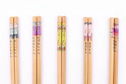 Set de 5 paires de baguettes chinoises en bambou Kutoyama - Modèle 6