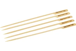 Set de 25 pics brochettes Big Green Egg en bambou 25cm