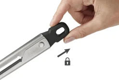 Set de 2 pinces Joseph Joseph Elevate Fusion en silicone avec reposoir intégré