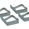 Set de 4 pinces à nappe KitchenCraft en acier inox 18/0