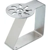 Set de 4 pinces à nappe KitchenCraft Sunshine en acier inox