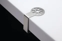 Set de 4 pinces à nappe KitchenCraft Sunshine en acier inox