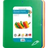 Set de 4 planches à découper KitchenCraft en polymère flexible multicolore 38x32,5cm