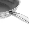 Set de 3 poêles Zwilling Peak Ceraforce® HyCoat en acier inoxydable et revêtement céramique 20, 24 et 26cm