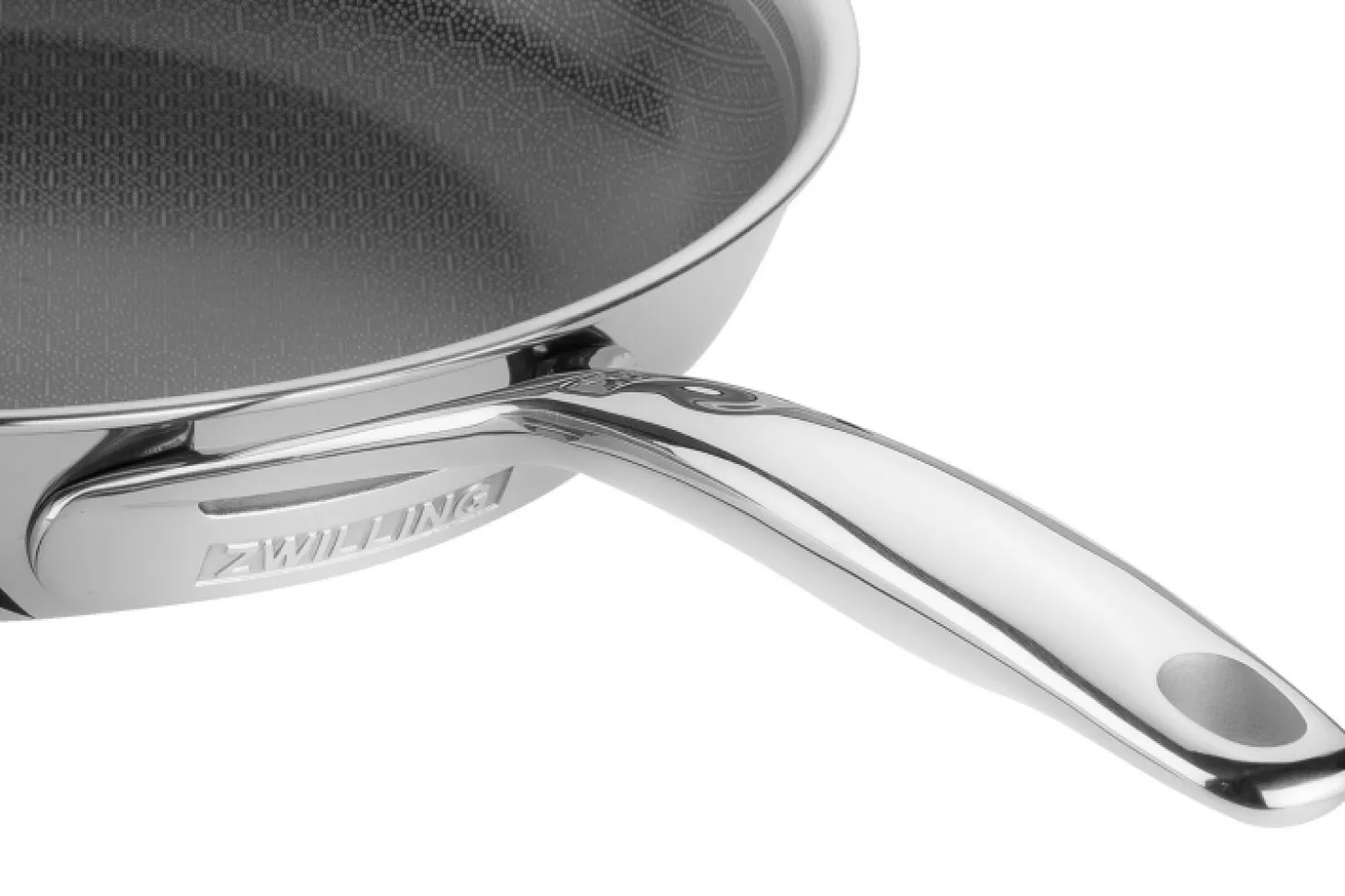Set de 3 poêles Zwilling Peak Ceraforce® HyCoat en acier inoxydable et revêtement céramique 20, 24 et 26cm