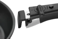 Set de 2 poêles Zwilling Unlock Ceraforme® Titanium en aluminium 24 et 28cm + 1 poignée amovible