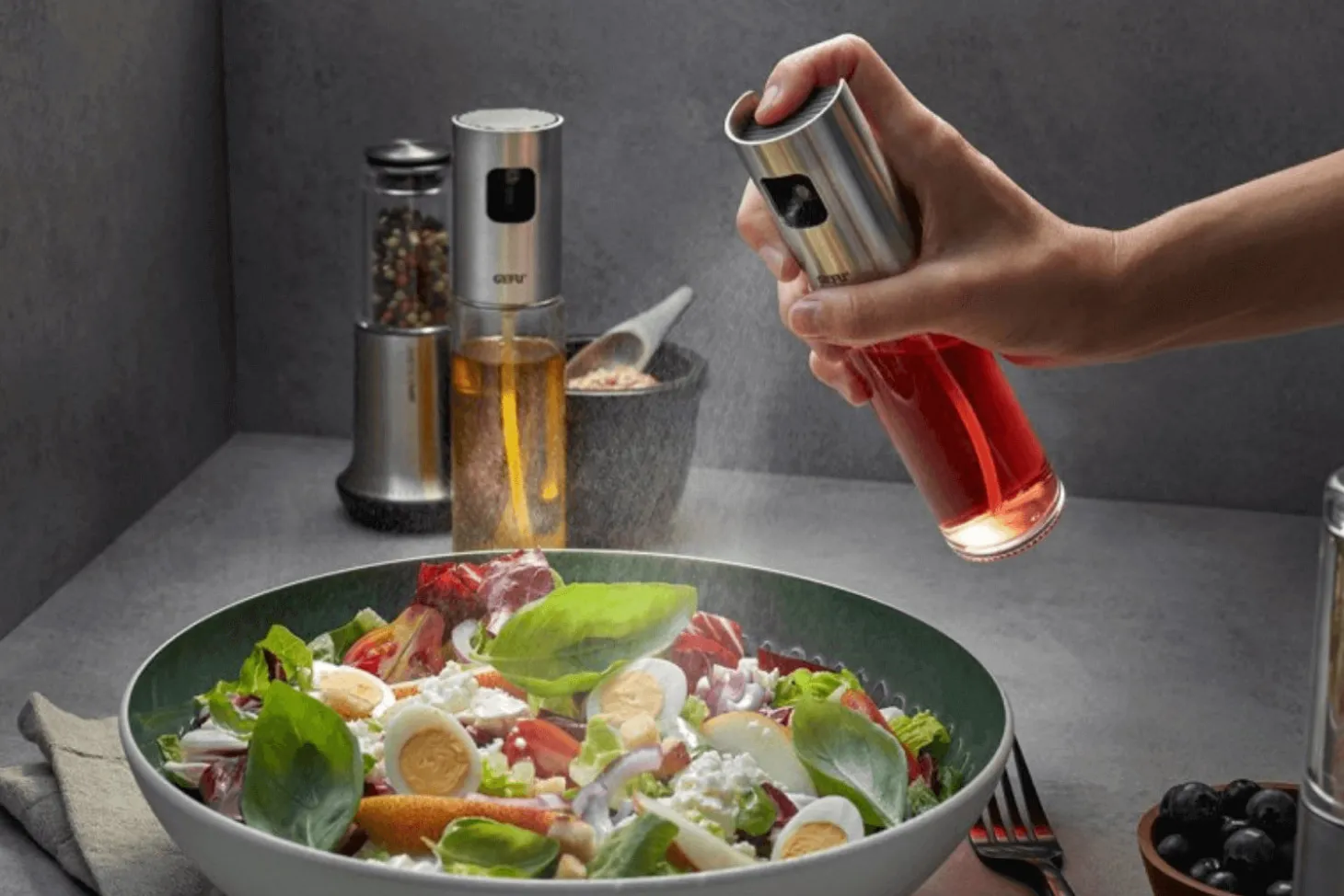 Set de 2 pulvérisateurs Gefu Neva pour l'huile et le vinaigre