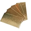Set de 5 semelles à bûche or Patisdécor 35x10cm