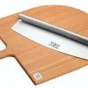 Set de service à pizza Kitchencraft World of Flavours 34x35cm