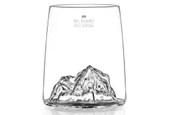 Set de 4 shooters Alaskan Maker Topographic en verre cristallin