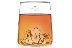 Set de 4 shooters Alaskan Maker Topographic en verre cristallin