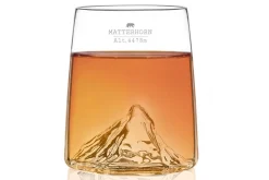Set de 4 shooters Alaskan Maker Topographic en verre cristallin